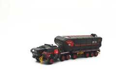 1:144 The Wandering Earth Tank Car Van Truck Cn114-03 Model With Display Table