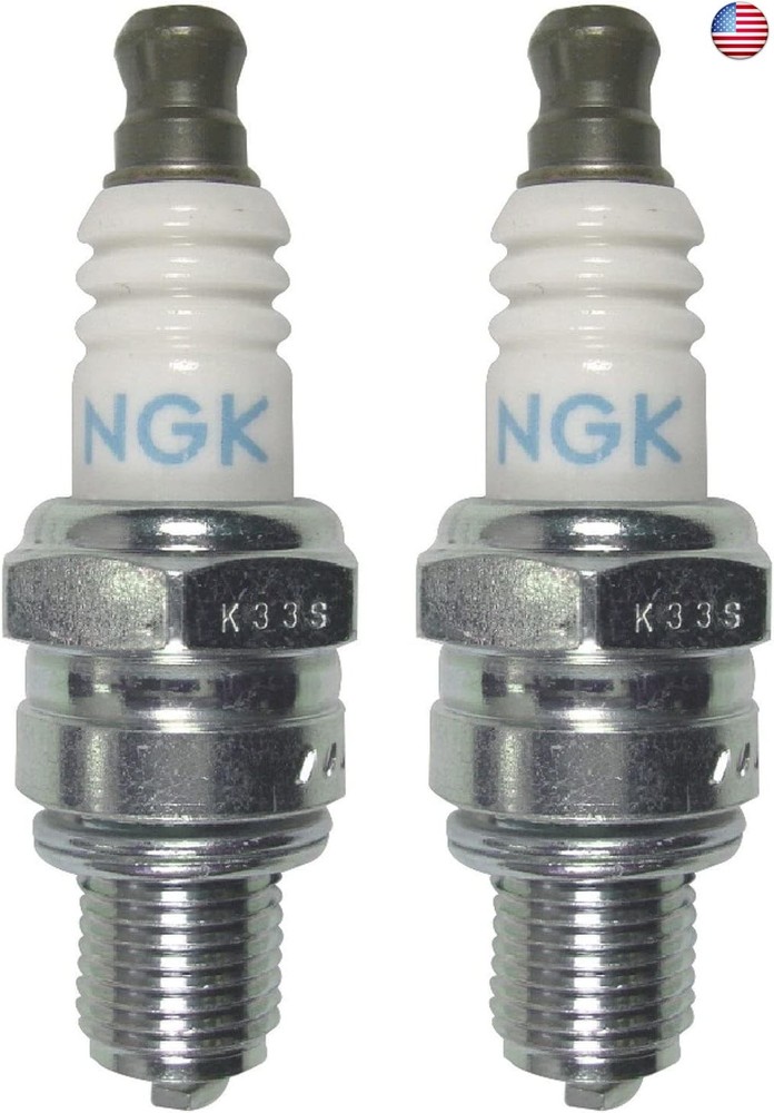 NGK Pair Set Of 2 Universal Spark Plugs 3365 / CMR6H
