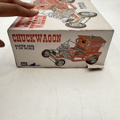 1960`S MPC “CHUCK WAGON” SHOW ROD ORIGINAL 1/20 MODEL KIT 99% Complete Box