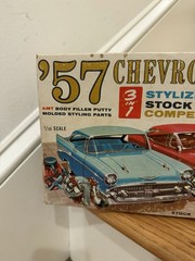 1957 Chevrolet 2 DR Hardtop 3 in 1 T-757-200 Original Issue Kit Parts