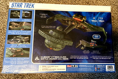 1/350 Star Trek Klingon K’t’inga Class Battle Cruiser Model & Lighting Kit NEW