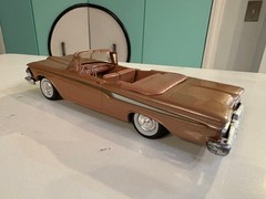 1959 Edsel Corsair Convertible Original Copper Dealer Promo Model Car