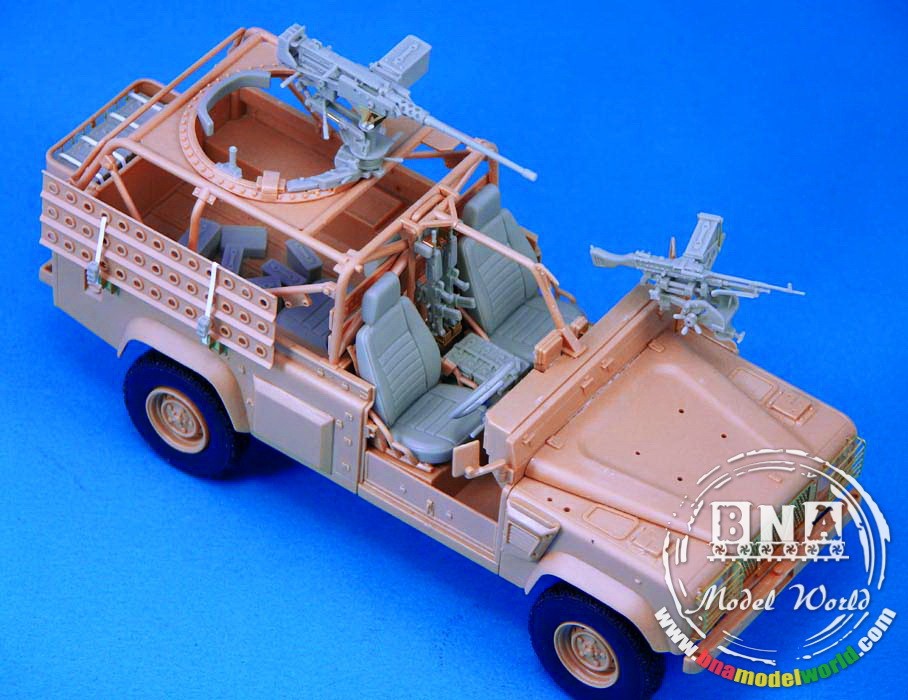 Legend Productions 1/35 Land Rover Defender XD Wolf WMIK Details for HobbyBoss