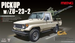 Meng Model 1/35 Toyota Hilux Pick-Up Truck with ZU-23-2 #VS-004
