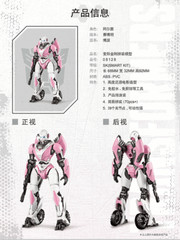 Trumpeter & Transformers 08128 BUMBLEBEE Arcee Smart Kit Assemble Plastic Model
