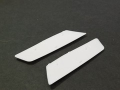 1949 Mercury Custom CRUISER FENDER SKIRTS for Revell 1:25 Model Kit 49 BUBBLE