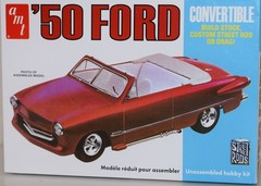 AMT 1950 FORD CONVERTIBLE #1413/12 ⭐PARTS⭐ INSTRUCTION BOOKLET 1:25