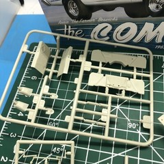 66 Mercury Comet A/FX Chassis W Frt Suspension No Rear End 1:25 LBR Model Parts