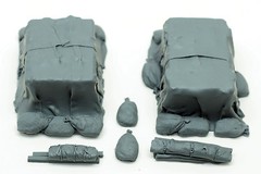 1/35 Universal/Generic Truck Load Set #5 (TarpCovered Crates) Value Gear