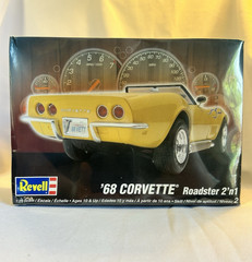 REVELL CHEVY ’68 Corvette Roadster 2’n 1 Model Kit NEW in FACTORY SEALED BOX