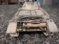 Built 1/35 Panzer IV Ausf. D, German WWII Tank w/ 3 Crew Members