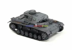 New 1/72 German Panzer III Ausf. G Tank (Paint & Pre-Built) WWII Military Model