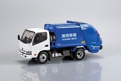 Aoshima 1/32 Scale Model Car Snap Kit 25-PK Hino Dutro Garbage Truck