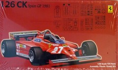 Fujimi 1/20 Scale 090351 Ferrari 126CK F1 Spain GP 1981 Model NEW SEALED US SHIP