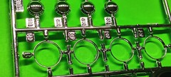 32 1932 Ford 5 Window Coupe 1/25 chrome hub cap rim beauty rings wheel model