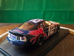 1/24 #12 Mobil 1 Ford Taurus – Jeremy Mayfield NASCAR Hand built Model Car
