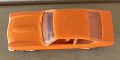 74 1974 CHEVY VEGA DEALER PROMO MODEL 1/25 SCALE PLASTIC MPC ORANGE **NO BOX**