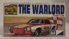 RARE VTG MPC WARLORD CHEVY CAMARO FUNNY CAR # 1-2703-225 ISSUED 1972 COMPLETE