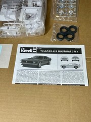 Revell 1970 Mustang Boss 429 85-2149 Model Kit New Open Box Motor City Muscle
