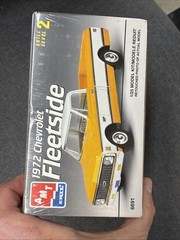 New Sealed AMT Ertl 1972 Chevrolet Fleetside Model #6691 1/25 C10 Cheyenne Truck