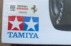 Tamiya #20024 Ferrari F189 Portuguese GP Late Version 1/20 Scale Model Kit