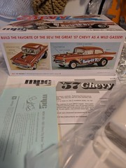 MPC 1/25 Scale 1957 Chevy Flipnose Gasser Model Kit