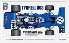 Tamiya 1/12 Tyrrell 003 ’71 Monaco GP w/Etch Parts TAM12054 Plastics Cars/Trucks