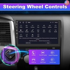 AWESAFE 5GWiFi Upgrade Car Stereo for Toyota Tundra 2007-2013 Toyota Sequoia
