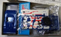 Mitsuwa Model Renault Alpine A44 1 /28 Scare Racing Car Plastic Model Kit Vintag