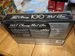 AMT 1957 CHEVY BEL AIR 1/25 MODEL KIT w/100TH ANNIVERSARY COLLECTOR TIN SEALED
