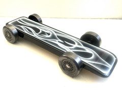 Stunning Pinewood Derby Car! Ultra Fast with Serious Trophy Potential !!