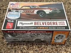 AMT 1964 PLYMOUTH BELVEDERE SUPER STOCK FACTORY SEALED KIT!! CIRCA 2016!! VMCP!