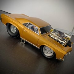 1:18 Muscle Machine Convo Pro Style Wheels/Wrinkle Tires (Car Not Included)