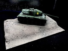 1/35 Scale Military Diorama Base Terrain Display Model Soldiers Figures Diecast