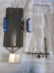AMT DISPLAY CASE TRAILER JUNKYARD MODEL KIT LOT #203