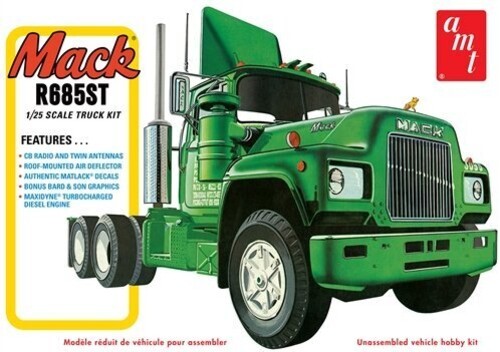 AMT Mack R685ST Semi Tractor 1/25 Scale Model Kit [New Toy]