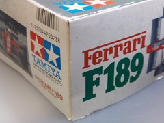 Tamiya Ferrari F189 1/20 scale Plastic model Kit 　 From Japan
