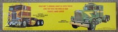 1/25 White Western Star Big Rig Tractor AMT #724 Shrink Wrapped MISB