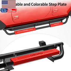 6 Inch Running Boards Compatible with 2019-2025 Chevy Silverado/Gmc Sierra 1500