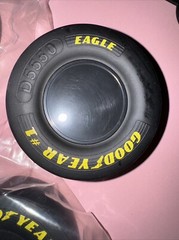 Set of 4, 1/8 Scale Good Year Eagle # 1 Drag Slick Tires FOR REVEL 1:8 Model Car