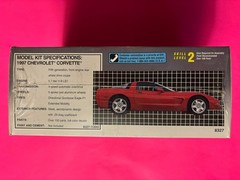 1997 CHEVROLET CORVETTE COUPE MODEL KIT AMT ERTL 1/25 SCALE NEW SEALED LOOK!!