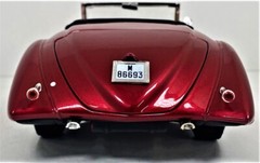 Classic Car Chopped Concept1 18Custom Built Vintage Antique Model24Promo Race