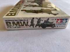 Tamiya German Motorcycle BMW R/75 Side Car #MM116 1/35 Scale Model Kit Sealed