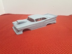 ABS Type Resin 3D Printed 1957 Ford Fairlane Pro Mod Body