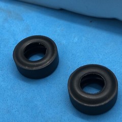 FOB 2) AMT M&H Racemaster Pad Printed Drag SLICKS 1.1.175 1:25 LBR Model Parts