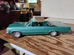 1964 AMT BUILT LeMans screwbottom Tempest Pontiac Model Plastic Car