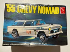 Model Car Parts – AMT 1955 Chevy Nomad instructions & decals 1/25 kitbash junk