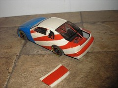 RARE Vintage 1/24 1/25 Nascar Dale Earnhardt Red White & Blue Chevy Monte Carlo