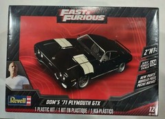 Revell FAST & FURIOUS ~ Dom’s ’71 Plymouth GTX 2n1 1:24 Scale Model Kit 85-4477