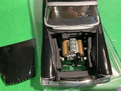 AMT MASTERPIECE 1950s CHRYSLER 300 Diecast Model BLACK Display Case